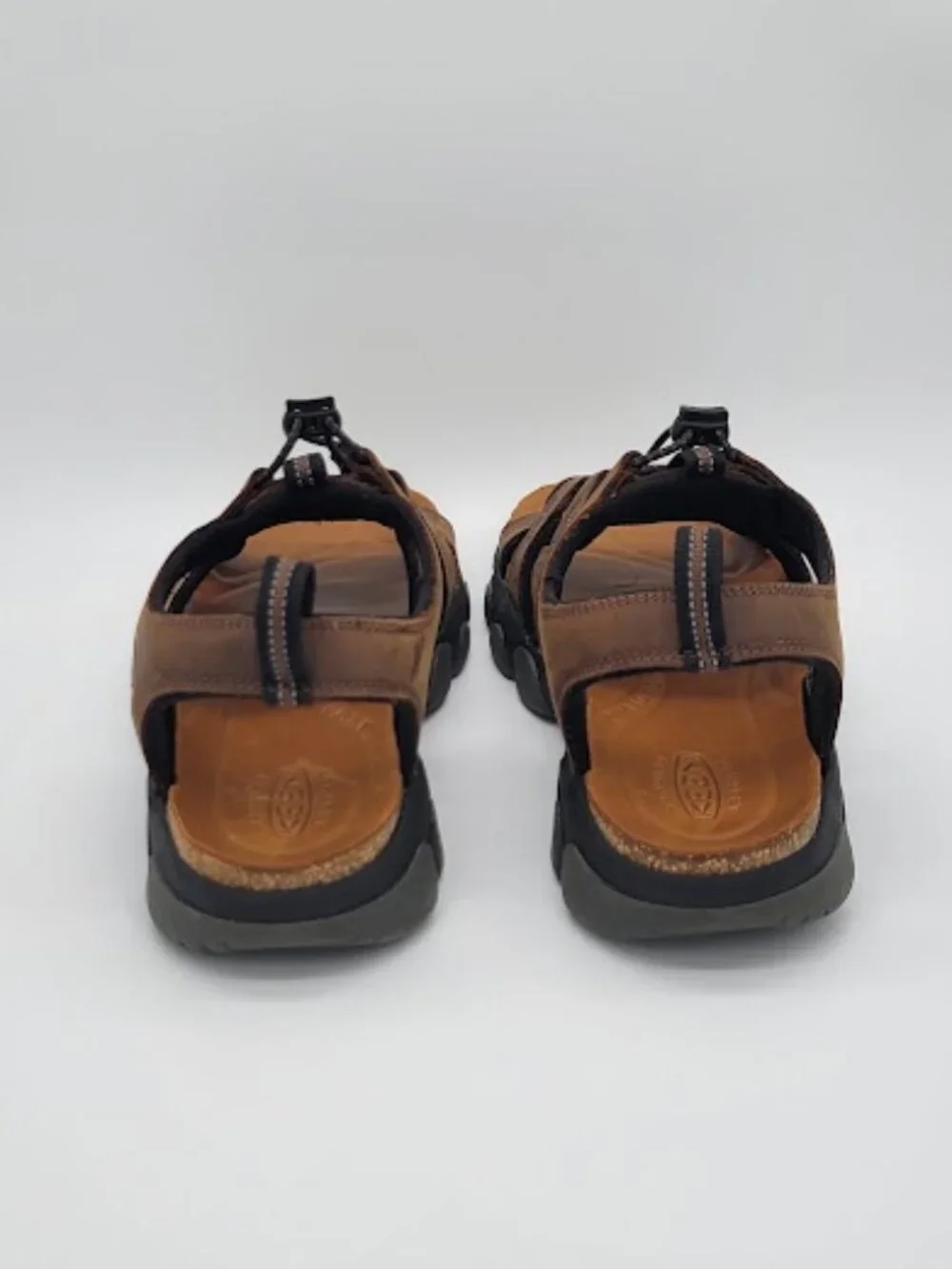 KEEN Men’s Daytona II Brown Leather open-Toe Outdoor Sandals Size 10.5 NWOB